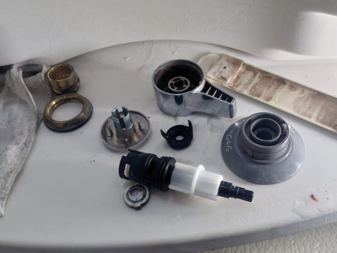 Panasonicユニットバス NXシリーズの水栓部品交換